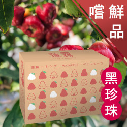 4斤嚐鮮品 黑珍珠蓮霧