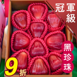 冠軍級 黑珍珠蓮霧